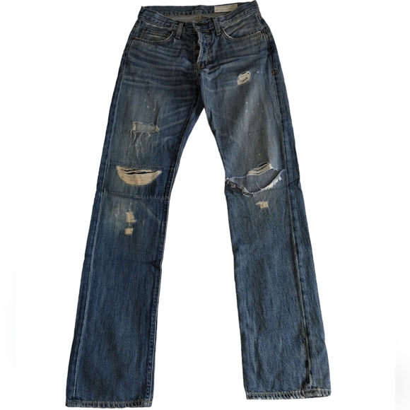 Imogene + Willie Ann Size 24 Distressed Jeans - Picture 1 of 17